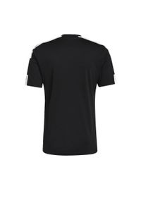 Adidas - Koszulka treningowa męska adidas Squadra 21 Jersey Short Sleeve. Kolor: biały, wielokolorowy, czarny. Materiał: jersey, poliester. Sport: piłka nożna
