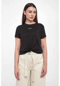 T-shirt damski DKNY SPORT. Styl: sportowy #4
