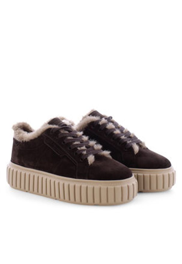 KENNEL&SCHMENGER - Kennel & Schmenger Sneakersy 61-25400.558 Brązowy. Kolor: brązowy. Materiał: zamsz, skóra