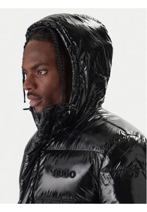 Hugo - HUGO Kurtka zimowa Baro2541 50549355 Czarny Regular Fit. Kolor: czarny. Materiał: syntetyk. Sezon: zima