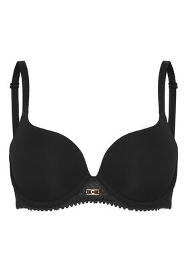 Chantelle Biustonosz z fiszbiną Origins C13XN0 Czarny. Kolor: czarny. Materiał: syntetyk