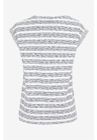 Soyaconcept - Dżersejowa koszulka w paski Chanti. Kolor: biały, niebieski, wielokolorowy. Materiał: jersey. Wzór: paski