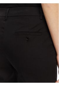 Weekend Max Mara Chinosy Cecco 2515131042 Czarny Slim Fit. Kolor: czarny. Materiał: bawełna #2