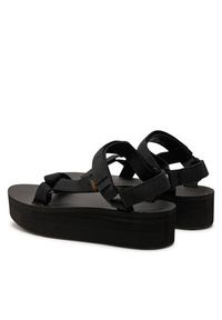 Teva Sandały Flatform Universal 1008844 Czarny. Kolor: czarny. Materiał: materiał #5