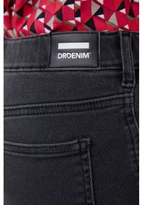 Dr. Denim jeansy Lexy damskie high waist. Stan: podwyższony. Kolor: szary