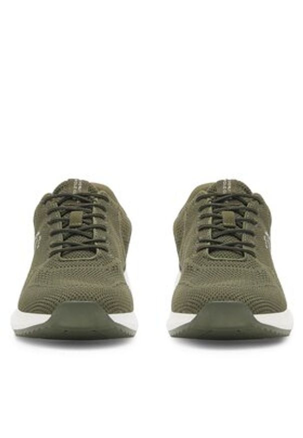 Beverly Hills Polo Club Sneakersy V5-6136 Khaki. Kolor: brązowy. Materiał: materiał