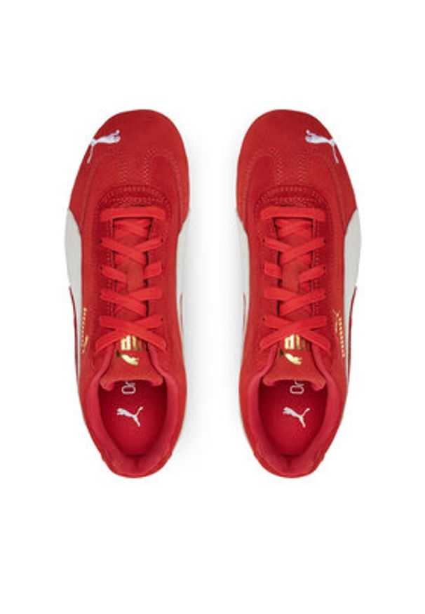 Puma Sneakersy Speedcat OG 398846 02 Czerwony. Kolor: czerwony. Materiał: skóra, zamsz