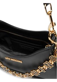 Love Moschino - LOVE MOSCHINO Torebka JC4070PP1ML1300A Czarny. Kolor: czarny. Materiał: skórzane #4