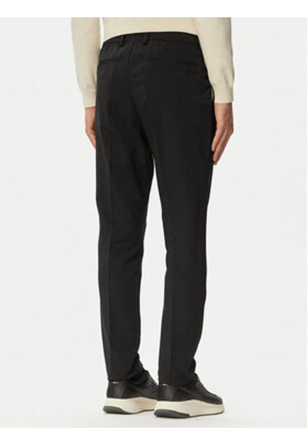 BOSS Chinosy Goc Swing 50564285 Czarny Regular Fit. Kolor: czarny. Materiał: syntetyk