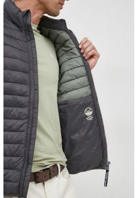 Pepe Jeans kurtka Connel męska kolor szary przejściowa. Okazja: na co dzień. Kolor: szary. Styl: casual #4