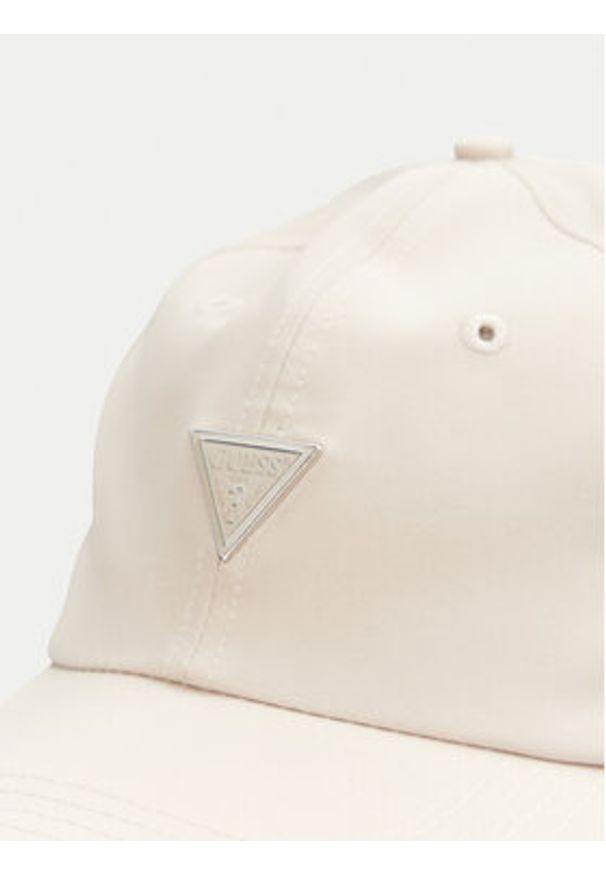 Guess Czapka z daszkiem M4BZ23 WGJP2 Écru. Materiał: poliester, materiał