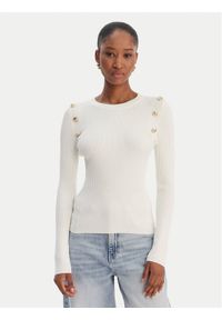 Guess Sweter W6RR58 Z2YK2 Écru Regular Fit. Materiał: wiskoza #1