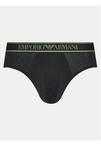 Emporio Armani Underwear Komplet 3 par slipów 111734 4F717 21320 Czarny. Kolor: czarny. Materiał: bawełna