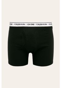 Calvin Klein Underwear - Bokserki Ck One (2-pack). Kolor: czarny. Materiał: bawełna, dzianina, elastan. Wzór: gładki #1