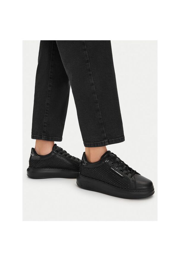 Karl Lagerfeld - Sneakersy KARL LAGERFELD. Kolor: czarny