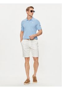 La Martina Szorty materiałowe YMB008 TW417 Biały Slim Fit. Kolor: biały. Materiał: bawełna #2