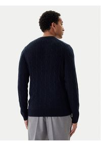 BOSS Sweter H-Hetico 50549975 Granatowy Regular Fit. Kolor: niebieski. Materiał: wełna #3