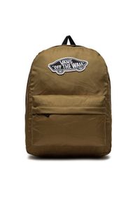 Vans Plecak Realm Backpack VN0A3UI6BYW1 Brązowy. Kolor: brązowy. Materiał: materiał