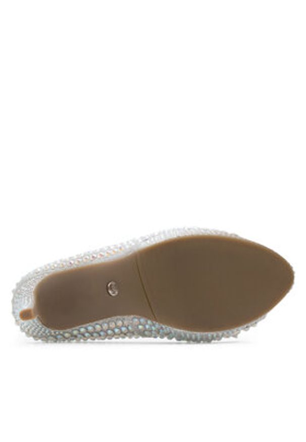 Nine West Szpilki MAIRA SY8020-9NW Srebrny. Kolor: srebrny. Materiał: materiał. Obcas: na szpilce