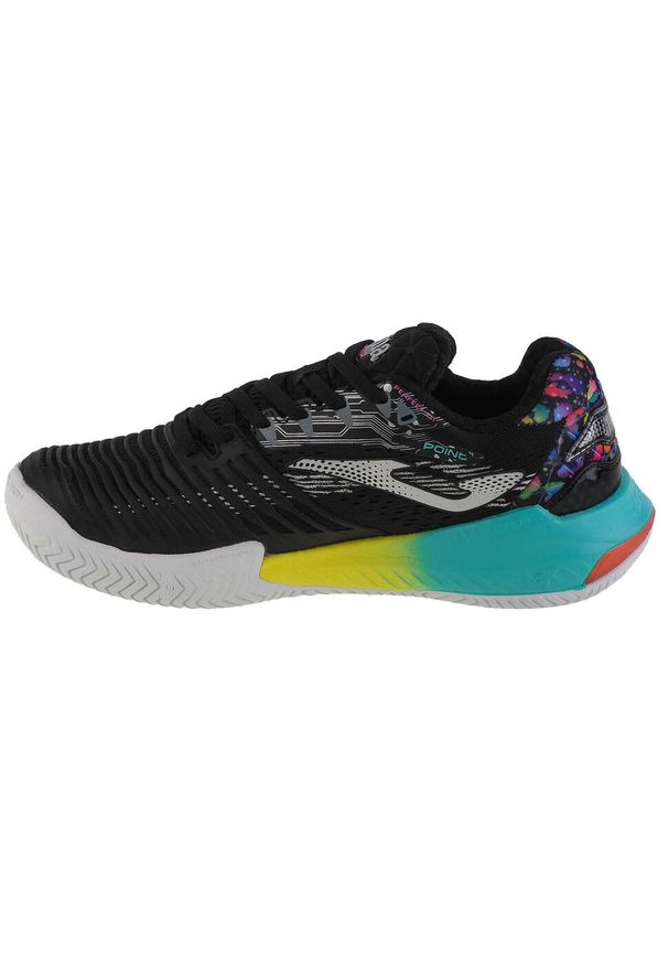 Buty tenisowe damskie Joma Point Lady AC. Kolor: wielokolorowy, czarny. Sport: tenis