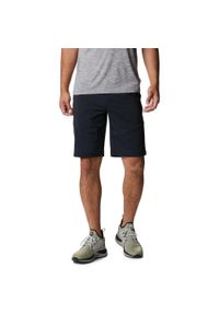 columbia - Spodenki trekkingowe męskie Columbia Tech Trail 010. Kolor: czarny. Materiał: poliester, elastan. Sport: turystyka piesza