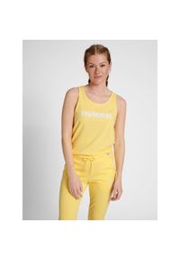 Damski tank top Hummel Legacy. Kolor: żółty