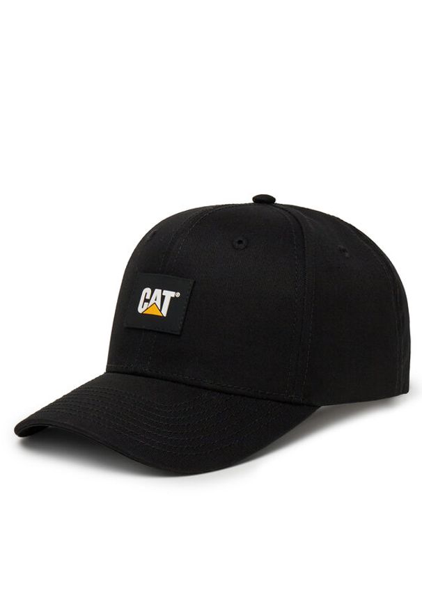 CAT Footwear Czapka z daszkiem Logo Label Unstructured 1090031-10158 Czarny. Kolor: czarny. Materiał: materiał, bawełna