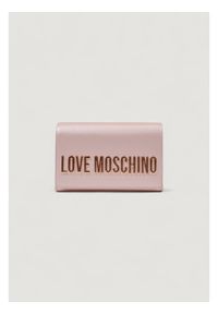 Love Moschino - LOVE MOSCHINO Torebka JC4103PP1MKD197A Różowy. Kolor: różowy. Materiał: skórzane