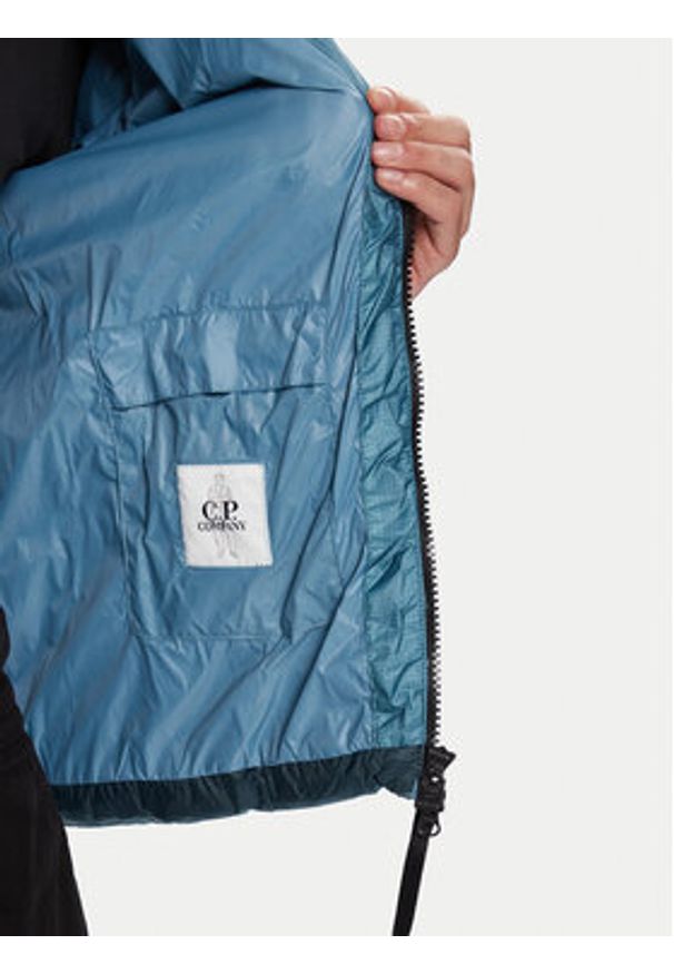 C.P. Company Kurtka zimowa 19CMOW702A110416A Niebieski Regular Fit. Kolor: niebieski. Materiał: syntetyk. Sezon: zima