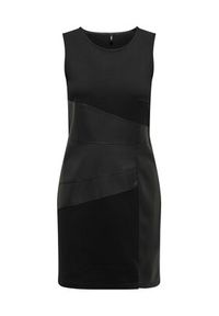 only - ONLY Sukienka codzienna 15305763 Czarny Bodycon Fit. Okazja: na co dzień. Kolor: czarny. Materiał: syntetyk, wiskoza. Typ sukienki: bodycon, proste. Styl: casual