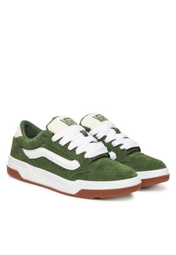 Vans Sneakersy Hylane VN000D1JKGR1 Khaki. Kolor: brązowy. Materiał: zamsz, skóra