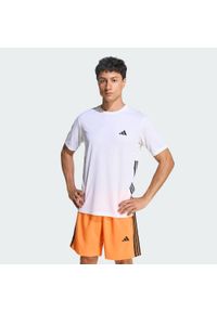 Adidas - Koszulka Workout Essentials Base 3-Stripes. Kolor: czarny, wielokolorowy, biały. Technologia: ClimaCool (Adidas). Sport: fitness #1