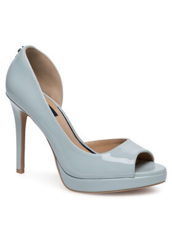 Nine West Szpilki WFA2733-1 Błękitny. Kolor: niebieski. Materiał: syntetyk. Obcas: na szpilce