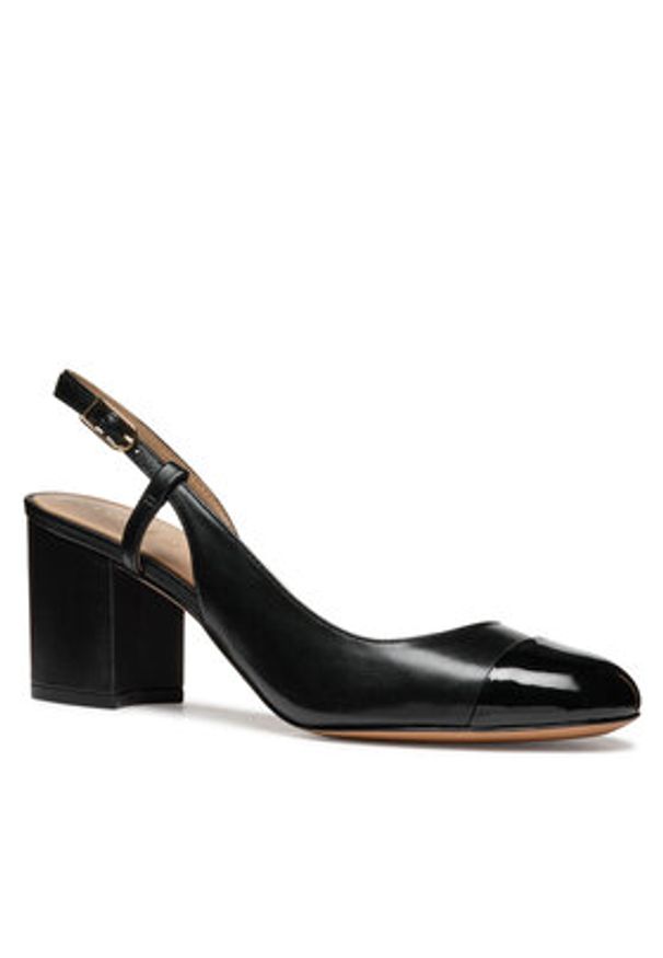 Geox Czółenka D Virnilisa 65 D55YYA 0TUHH C9999 Czarny. Kolor: czarny. Materiał: skóra