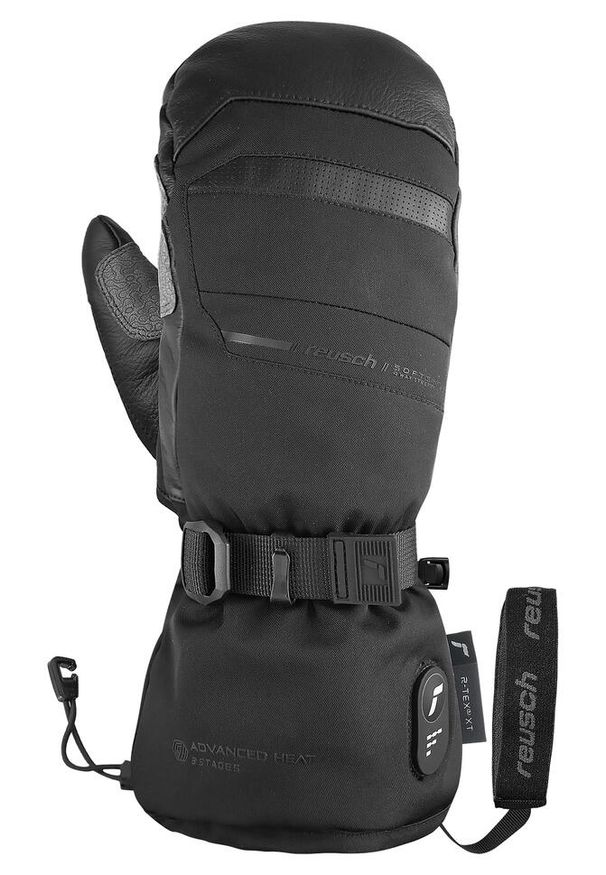 Rękawice narciarskie typu mitten Reusch R-TEX® XT. Kolor: czarny. Sezon: zima. Sport: narciarstwo
