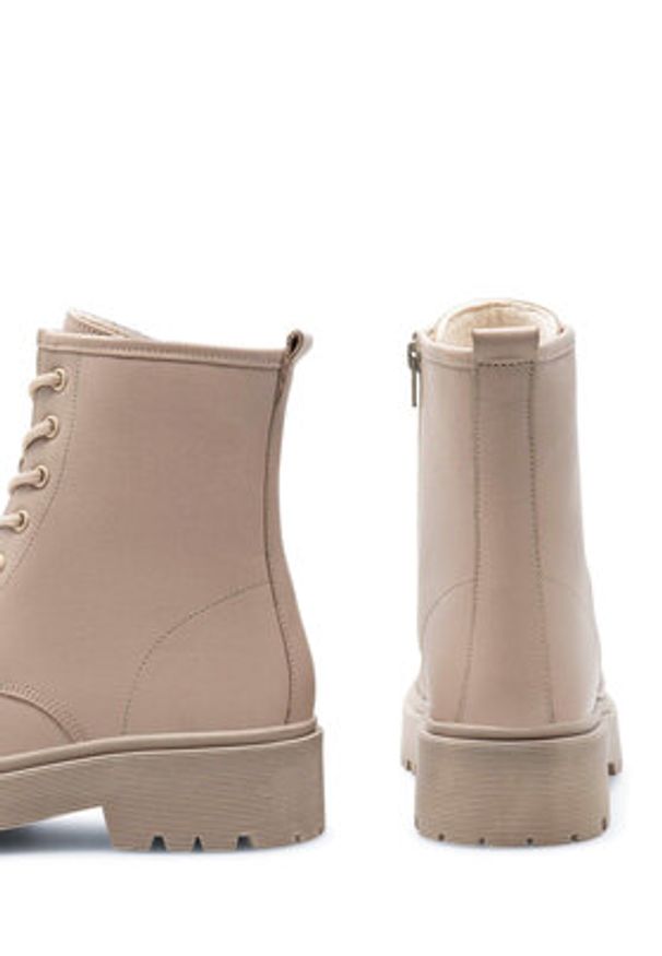 Lasocki Trzewiki WB-ALESSIA-01 Beżowy. Kolor: beżowy. Materiał: skóra