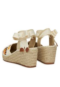 DeeZee Espadryle XF-310-03 Beżowy. Kolor: beżowy. Materiał: materiał #6