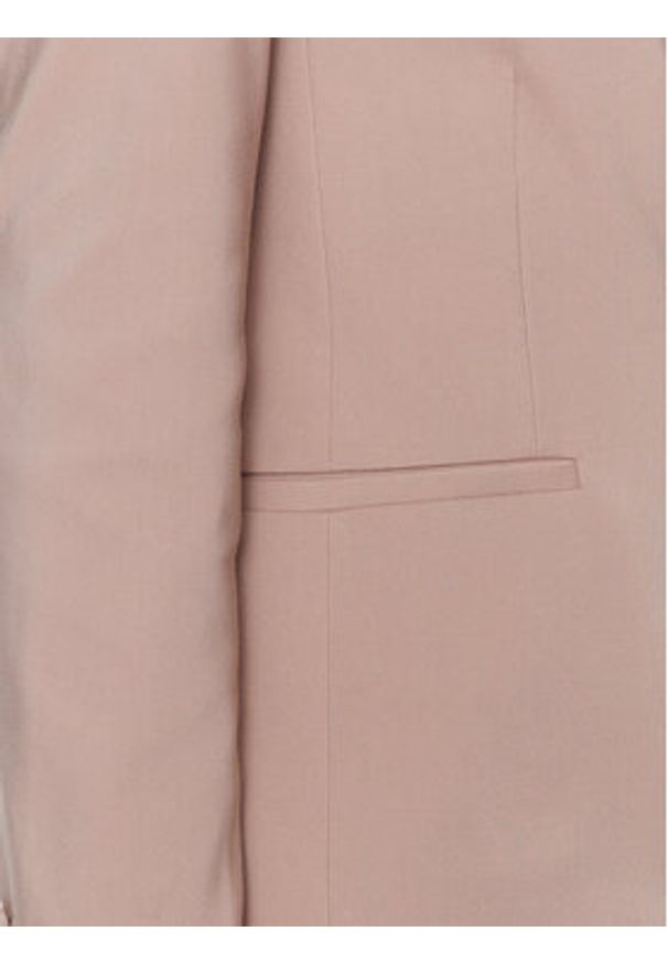 InWear Marynarka Zella 30108171 Beżowy Regular Fit. Kolor: beżowy. Materiał: syntetyk, bawełna