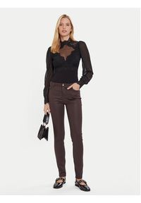Morgan Jeansy 252-PALAO Brązowy Slim Fit. Kolor: brązowy #5