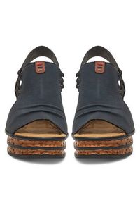 Rieker Sandały CEO-68175-14 Granatowy. Kolor: niebieski. Materiał: syntetyk #6