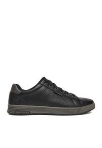 skechers - Skechers Sneakersy CAVELL HENSLEY 210946 BLK Czarny. Kolor: czarny. Materiał: skóra, materiał #1