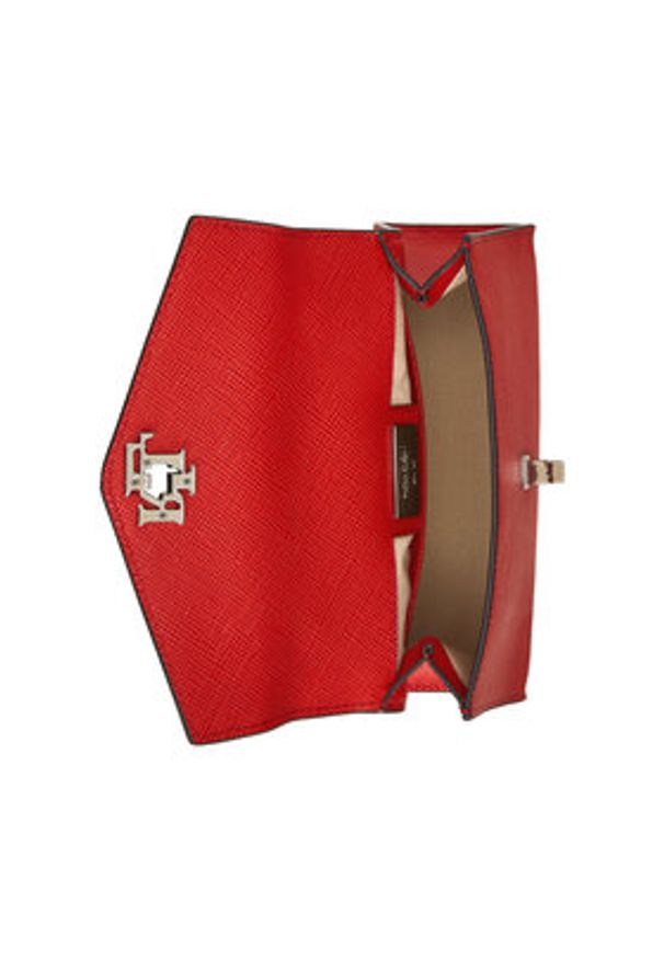 Lauren Ralph Lauren - LAUREN RALPH LAUREN Torebka 431966765006 Czerwony. Kolor: czerwony. Materiał: skórzane