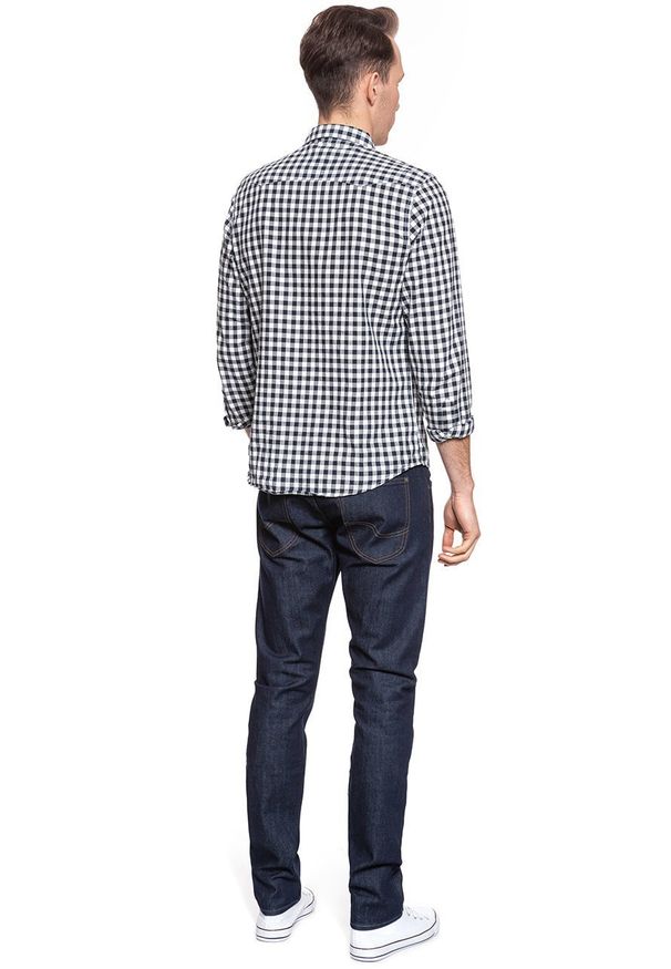 Lee - LEE LUKE MĘSKIE SPODNIE JEANSOWE JEANSY RINSE L719PX36 112119293