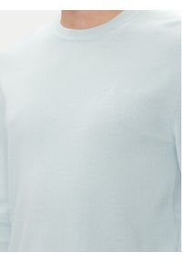 Calvin Klein Sweter LV040BM343 Niebieski Regular Fit. Kolor: niebieski. Materiał: bawełna