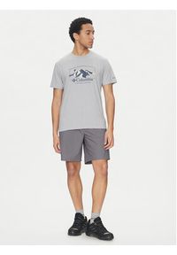 columbia - Columbia T-Shirt Path Lake™ II Graphic 1934814 Szary Regular Fit. Kolor: szary. Materiał: bawełna