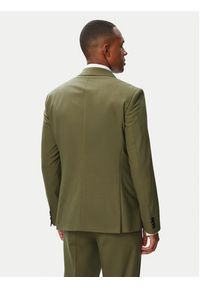 Hugo - HUGO Garnitur Henry-Getlin253X 50567894 Zielony ciemny Slim Fit. Kolor: zielony. Materiał: syntetyk #8