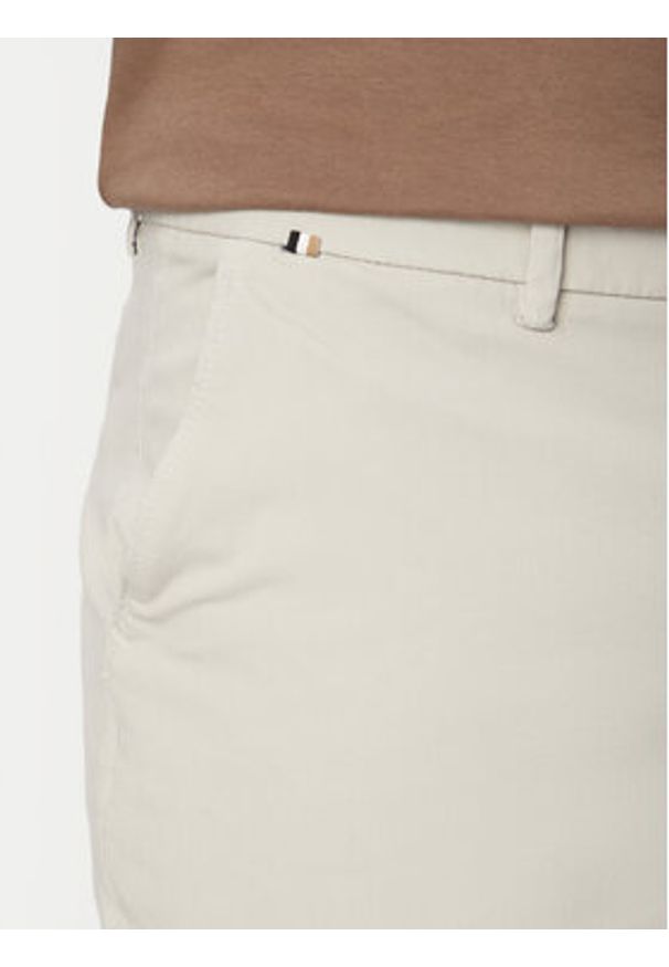 BOSS Szorty materiałowe H-Kane1 50555235 Szary Modern Fit. Kolor: szary. Materiał: bawełna