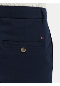 TOMMY HILFIGER - Tommy Hilfiger Chinosy WW0WW52817 Granatowy Slim Fit. Kolor: niebieski. Materiał: syntetyk #3