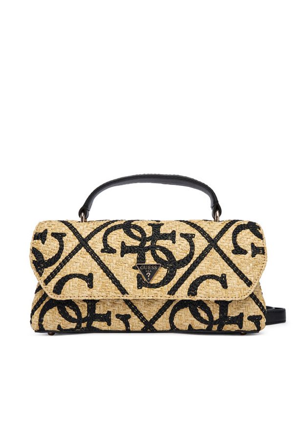 Guess Torebka Kristen HWWL97 43200 Beżowy. Kolor: beżowy