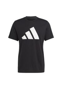 Adidas - Koszulka adidas Essentials Feelready Logo. Kolor: biały, wielokolorowy, czarny. Materiał: materiał